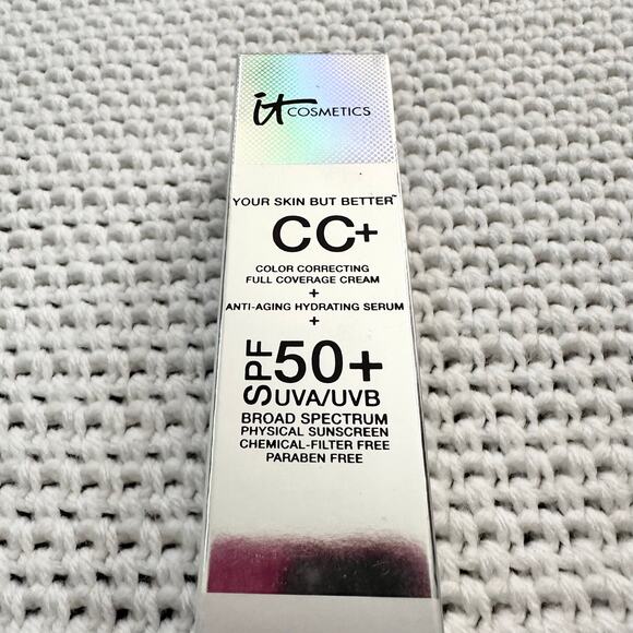 IT Cosmetics Your Skin But Better CC+ Cream Color Correcting Cream Medium SPF 50 - Picture 2 of 4